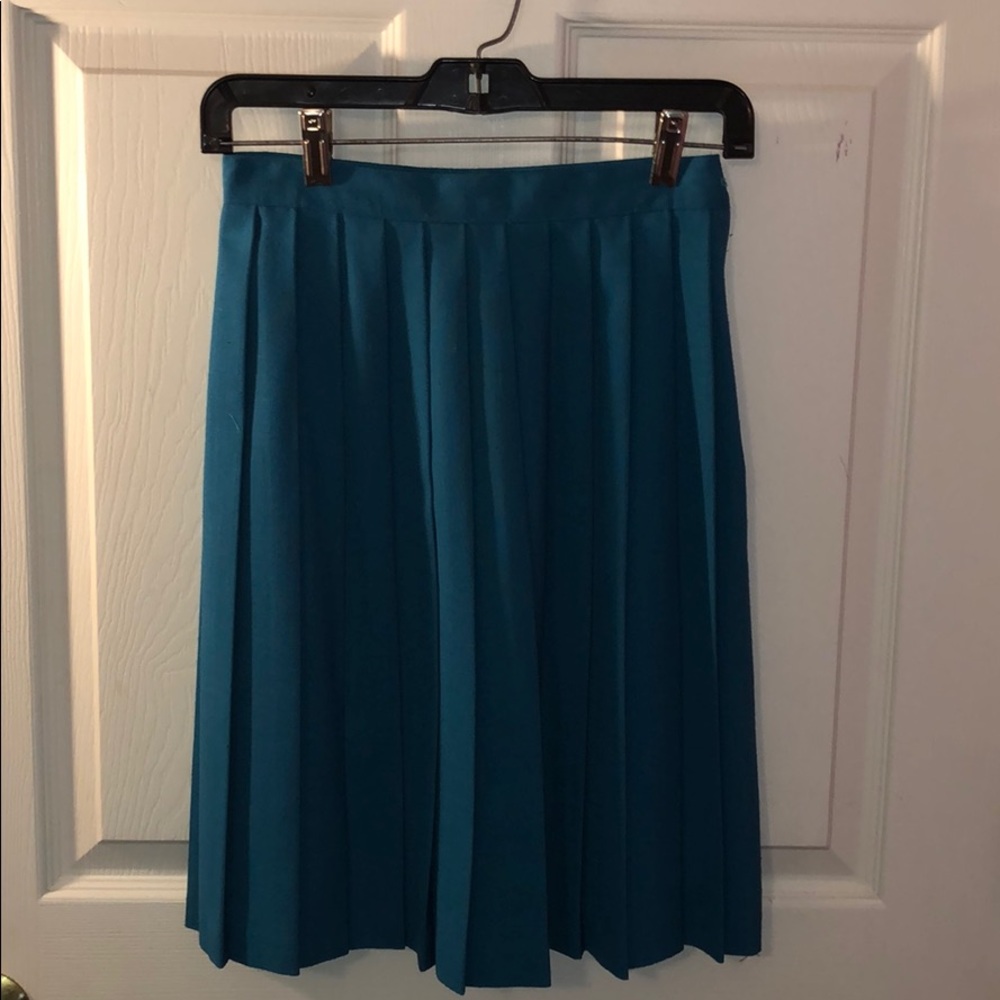Vintage Pleated Skirt